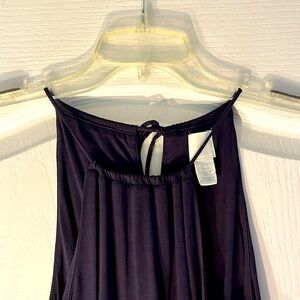 Navy blue tank blouse